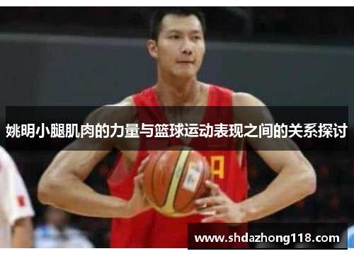 姚明小腿肌肉的力量与篮球运动表现之间的关系探讨